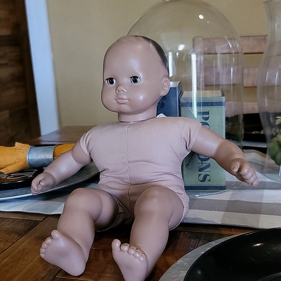 Pleasant Company/American Girl Bity baby 14 with one outfit-winter jumper - Picture 1 of 13